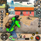 Battleground Gun Fire Games 3D icône
