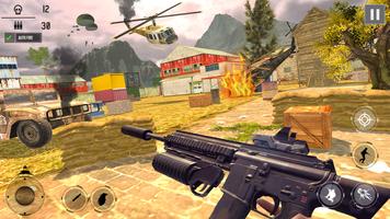 Battleground Gun Fire Games 3D capture d'écran 2