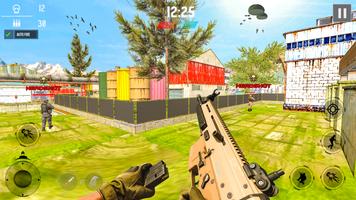 Battleground Gun Fire Games 3D capture d'écran 1