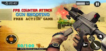 Fps Counter Attack - Gun Shooting Free Action Game