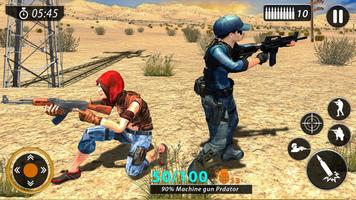 Fps Counter Attack - Gun Shooting Free Action Game capture d'écran 1