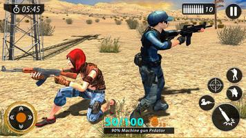 Fps Counter Attack - Gun Shooting Free Action Game Ekran Görüntüsü 1