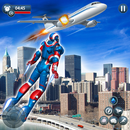 Flying Robot Superhero Crime City Rescue Battle APK