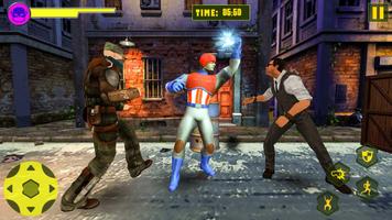 Super Light speed Hero Street Crime fighter capture d'écran 2