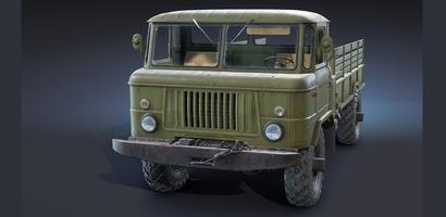 газ 66 по грязи Cartaz