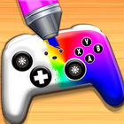 Tie-Dye-Controller: DIY-Spiele Zeichen