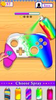 Tie-Dye-Controller: DIY-Spiele Plakat