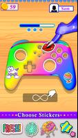 Tie-Dye-Controller: DIY-Spiele Screenshot 1