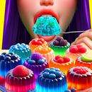 ASMR mukbang buah jeli game APK