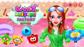 Candy Lollipops Factory Games capture d'écran 3