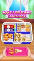 Remplir lunch box:organisateur Affiche