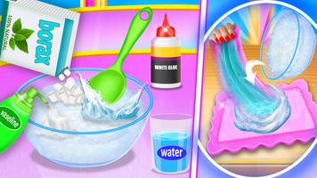 DIY Makeup Mixing into Slime screenshot 3