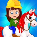 My Pony Horse Stable Town Life APK