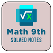 9th class math solution guide