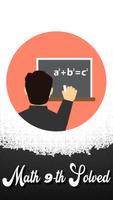 9th class math solution guide poster