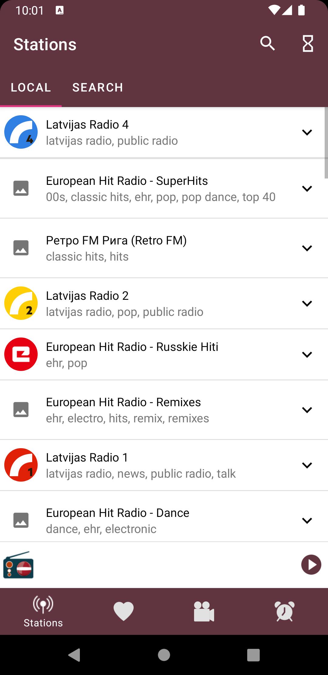 Descarga de APK de Radio Latvia : Online Stations para Android