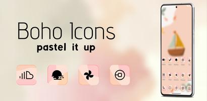 Boho Icon Pack Affiche