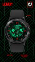 Legion Watch Face Nodeshaper captura de pantalla 1
