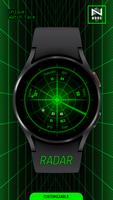 Radar Watch Face by Nodeshaper Affiche