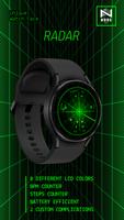 Radar Watch Face by Nodeshaper ảnh chụp màn hình 1