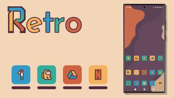 Retromatic Icon Pack الملصق