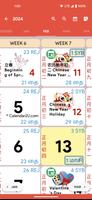 Singapore Calendar ảnh chụp màn hình 1