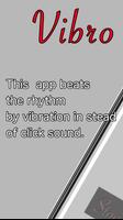 Vibronome - beats by vibration الملصق