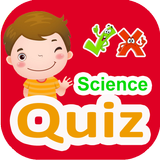 Science Quiz game - fun-icoon