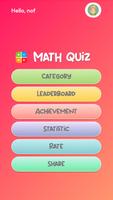 Math Quiz poster