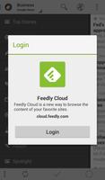 Feedly extension for News+ Plakat