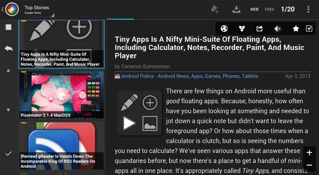 InoReader | News+ 截图 16