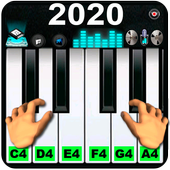 Piano Keyboard: Speel en Dans-icoon