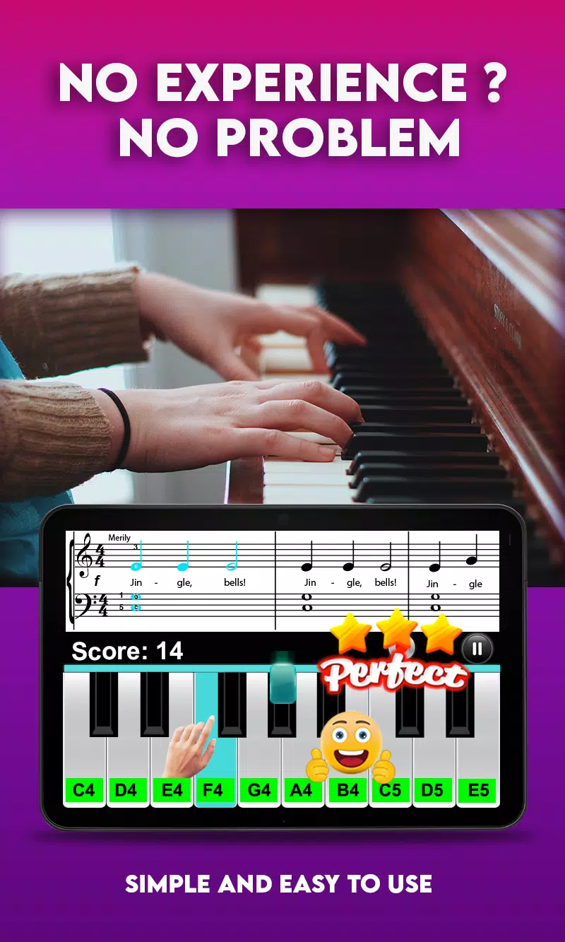 Real Piano Teacher Android Game APK (com.nojoke.realpianoteacher