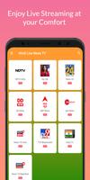Hindi Live News TV Channels imagem de tela 3