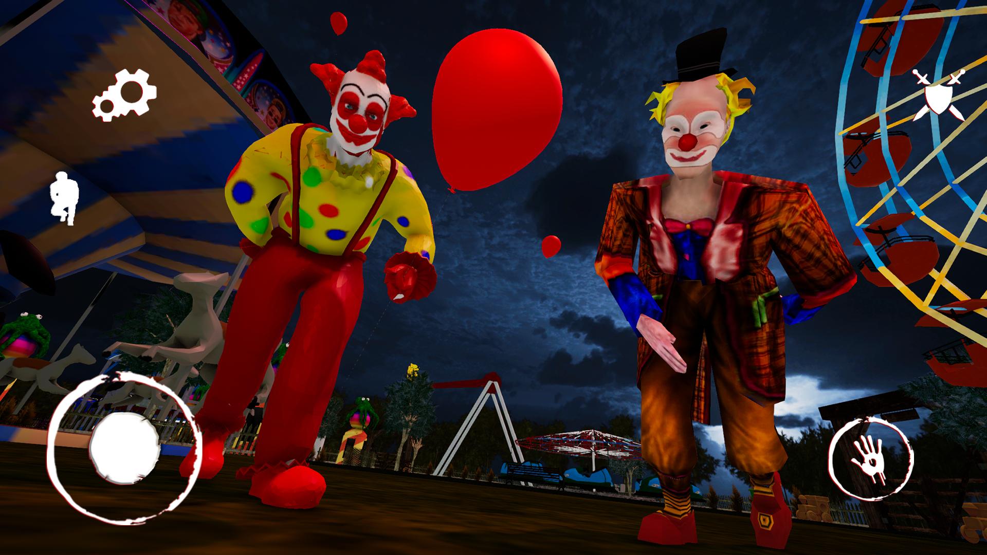 Play Granny Scary Clown game free online