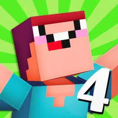 Скачать Нубик против Про 4: Лаки Блок APK