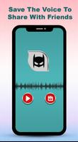 Super Heroes Voice Changer ảnh chụp màn hình 3