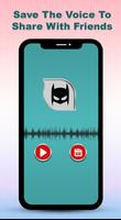 Super Heroes Voice Changer ภาพหน้าจอ 3