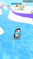 Penguin Snow Race imagem de tela 1