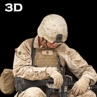 Sniper Ghost  warrior 3D 2019 أيقونة
