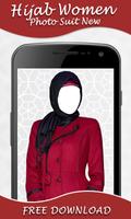Hijab Women Photo Suit Plakat
