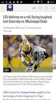 NOLA.com: LSU Football news تصوير الشاشة 1