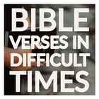 Bible Verses In Difficult Times-icoon