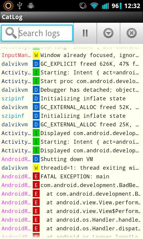 Am start activity. Logcat Reader. Catlog. Android Development. Android logcat Unity.