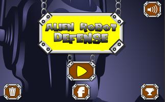 Alien Robot Defense Affiche