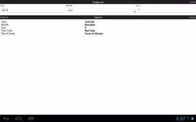 Date / Calendar Converter Lite APK Herunterladen