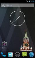 Poster Kremlin clock