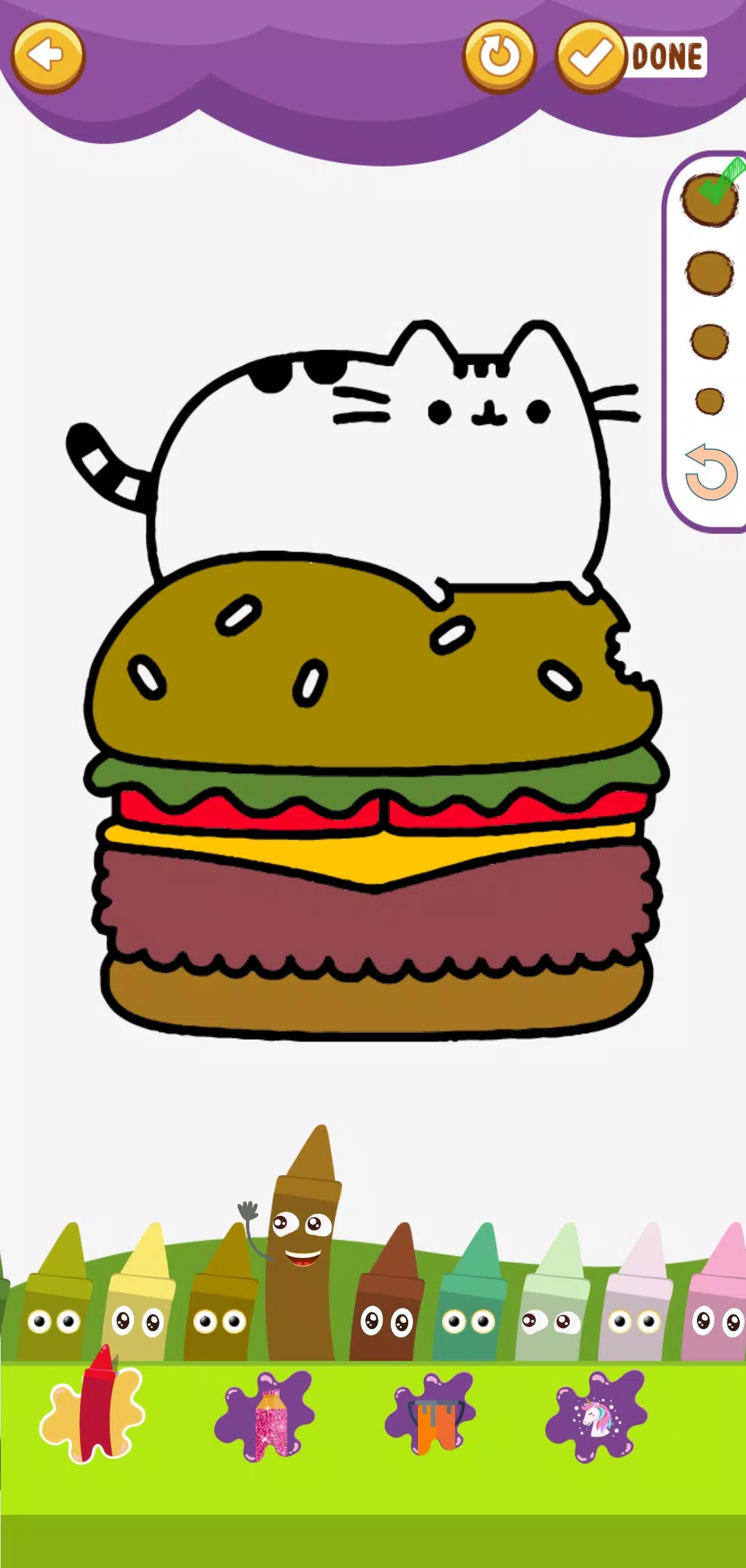 Kawaii : Cute Coloring Glitter