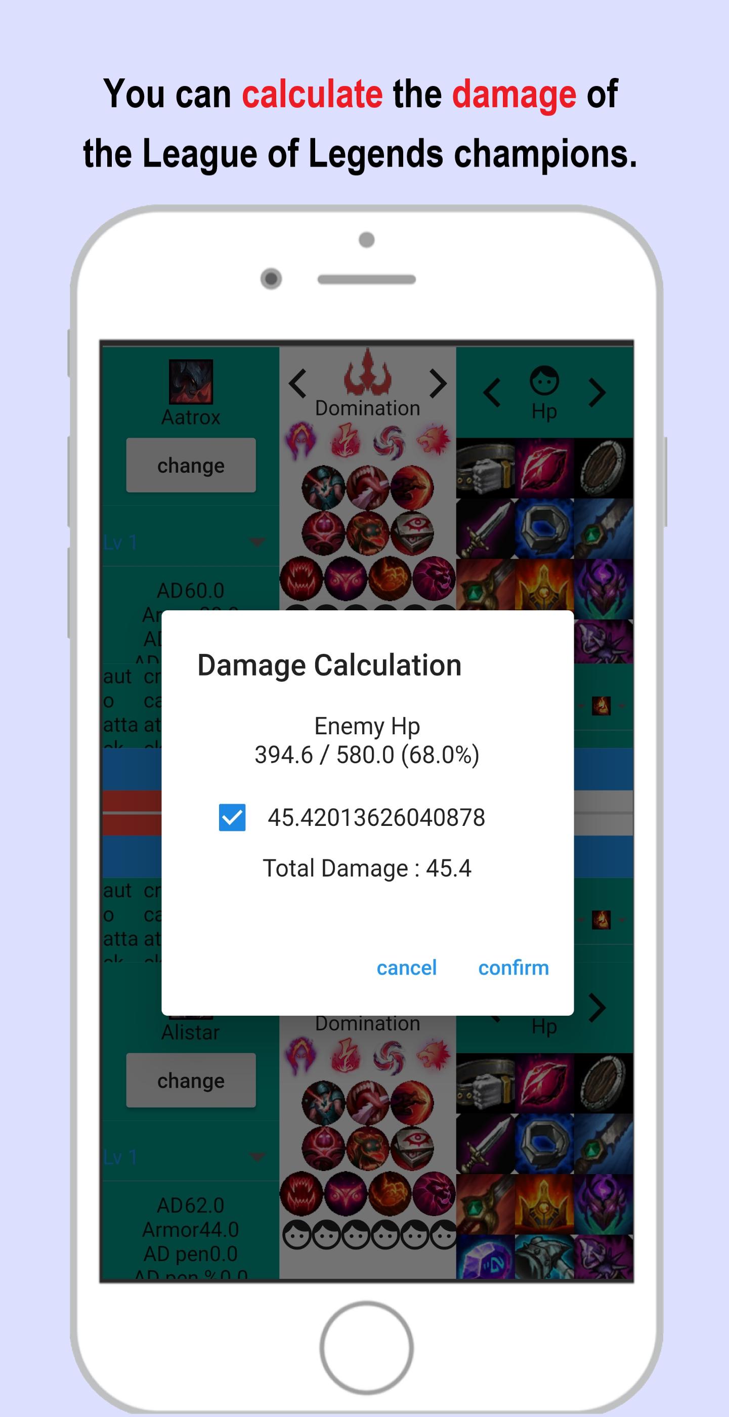 League Damage Calculator APK for Android Download