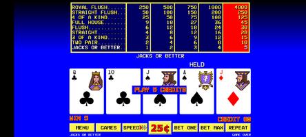 Retro Video Poker capture d'écran 3